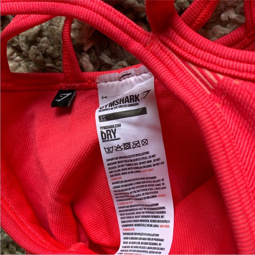 Gymshark Bright Pink Ultra Seamless Sports Bra - Picture 5 of 11